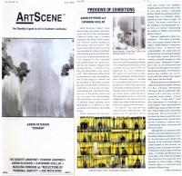 Art Scene, Juin 2006, Judith Christensen
