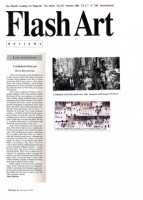 THE WORLD'S LEADING ART MAGAZINE, Octobre 2003, RUTH BACHOFNER