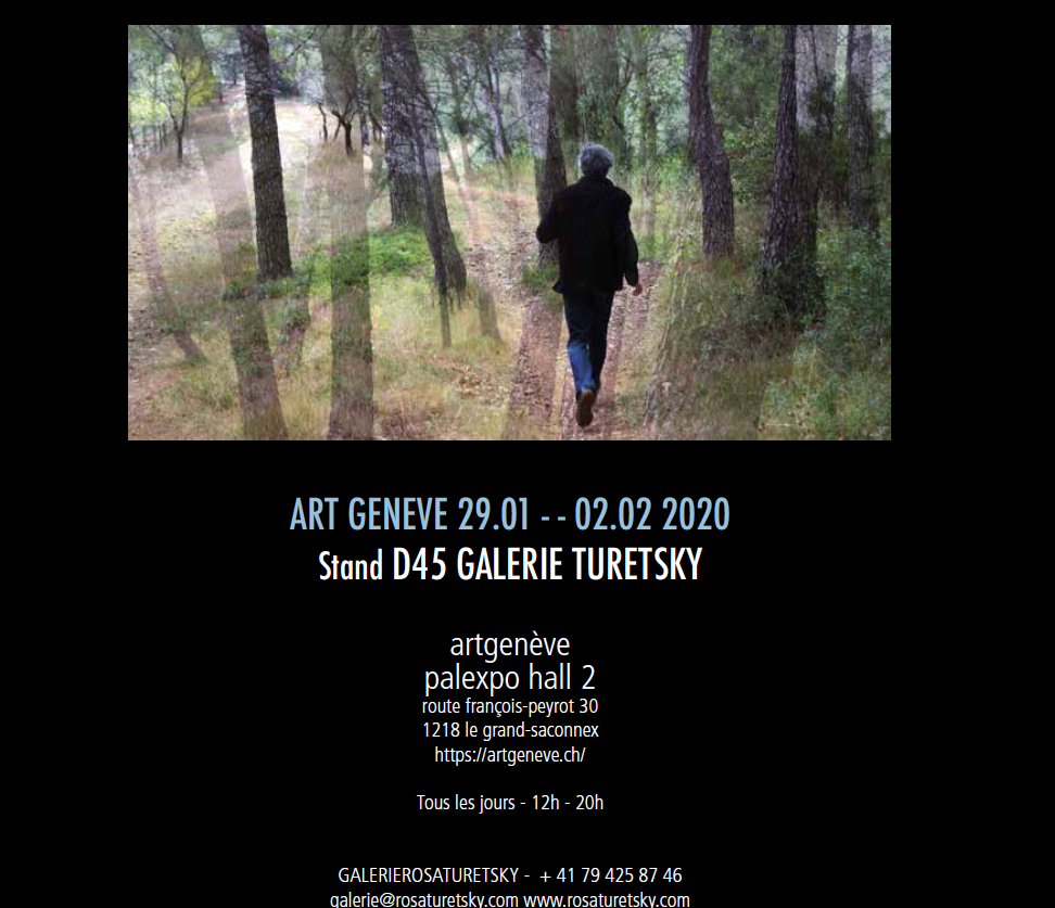 ART GENEVE 29.01 - 02.02 2020, Galerie Turetsky