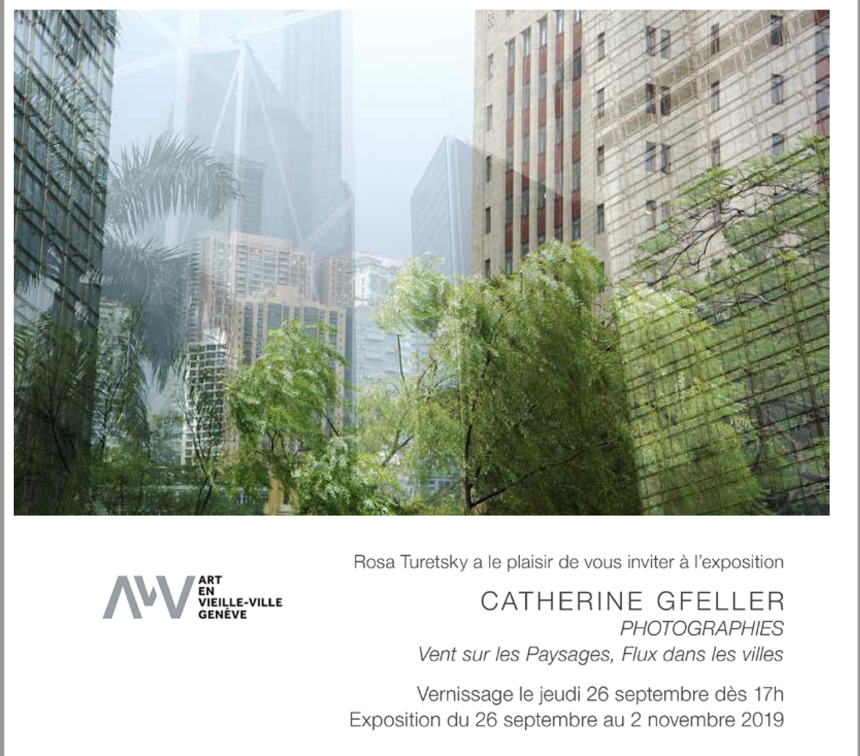 Art en Vieille Ville Genève, 26.09.2019 - 2.11.2019, Rosa Turetsky